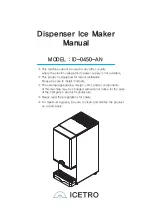 Предварительный просмотр 1 страницы icetro ID-0450-AN Manual