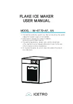 Preview for 1 page of icetro IM-0770-AF User Manual