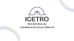 icetro IM-1100 Installation & Service Manual preview