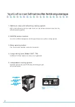 Предварительный просмотр 2 страницы icetro ISI-300TW User Manual