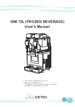 icetro ISM-72L User Manual preview