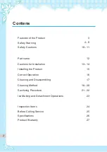 Preview for 2 page of icetro IU / WU-0100-AC / ACNF User Manual