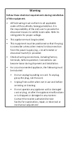 Preview for 4 page of icetro WU-0100A Technician'S Handbook