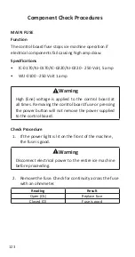 Preview for 124 page of icetro WU-0100A Technician'S Handbook