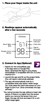 Preview for 7 page of IChoice OX200 User Manual