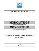 ICI Caldaie MONOLITE GT Series Technical Manual предпросмотр