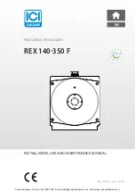 Предварительный просмотр 1 страницы ICI Caldaie REX 140-F Instructions For Installation, Use And Maintenance Manual