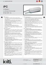 Предварительный просмотр 1 страницы icititech iPC Mounting Instructions