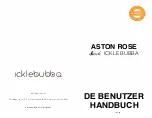 Preview for 62 page of Ickle Bubba ASTON ROSE User Manual