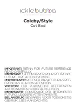 Ickle Bubba Coleby User Manual preview