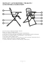 Preview for 5 page of Ickle Bubba FLIP MAGIC FOLD highchair Manual