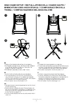 Preview for 6 page of Ickle Bubba FLIP MAGIC FOLD highchair Manual