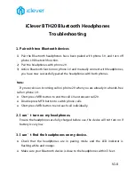 iClever BTH20 Troubleshooting preview