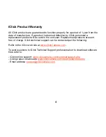 Preview for 4 page of iClick Pro 5X User Manual