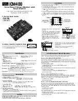 Preview for 1 page of ICM Controls ICM400 Installation, Operation & Application Manual