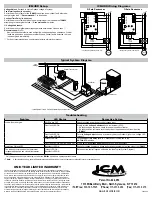 Preview for 2 page of ICM Controls ICM400 Installation, Operation & Application Manual