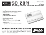 ICM Controls SC 2811 Installation, Operation & Application Manual preview
