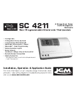 ICM Controls SC 4211 Installation, Operation & Application Manual preview