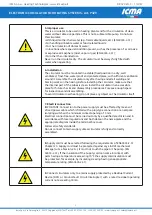 Предварительный просмотр 5 страницы ICMA P329 Installation And Operation Instruction Manual