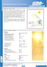 Preview for 2 page of ICMA S001 Technical Data Sheet