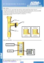 Preview for 10 page of ICMA S001 Technical Data Sheet