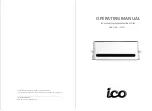 Предварительный просмотр 1 страницы ICO ICO031 Operating Manual