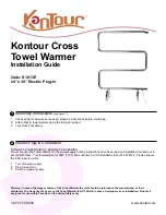 Preview for 1 page of ICO Kontour K1013E Installation Manual