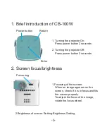 Preview for 4 page of ICODIS CB-100W User Manual