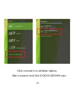 Preview for 22 page of ICODIS CB-100W User Manual