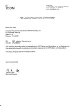 Preview for 2 page of Icom 263300 Adjustment Procedure