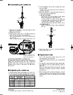 Preview for 2 page of Icom AH-703 Instructions