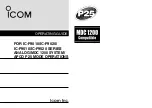 Preview for 1 page of Icom APCO P25 Operating Manual