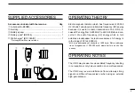 Предварительный просмотр 3 страницы Icom COMMUNICATIONS RECEIVER IC-R3 Instruction Manual