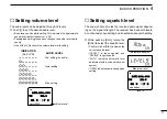 Предварительный просмотр 15 страницы Icom COMMUNICATIONS RECEIVER IC-R3 Instruction Manual