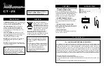 Icom CT-23 Instructions preview