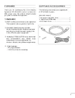 Preview for 3 page of Icom CY-F121S Instruction Manual