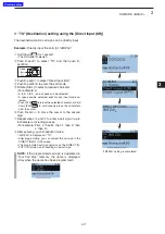 Предварительный просмотр 34 страницы Icom D-STAR ID-31A; D-STAR ID-31E Advanced Instructions