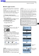 Предварительный просмотр 106 страницы Icom D-STAR ID-31A; D-STAR ID-31E Advanced Instructions