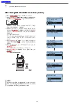 Preview for 119 page of Icom D-STAR ID-31A; D-STAR ID-31E Advanced Instructions