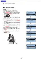 Предварительный просмотр 121 страницы Icom D-STAR ID-31A; D-STAR ID-31E Advanced Instructions