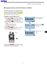 Предварительный просмотр 134 страницы Icom D-STAR ID-31A; D-STAR ID-31E Advanced Instructions