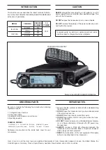 Preview for 2 page of Icom D-STAR ID-4100A Service Manual
