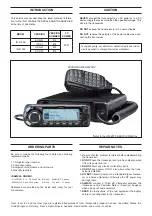 Предварительный просмотр 2 страницы Icom D-STAR ID-4100A Service Manual