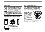 Предварительный просмотр 4 страницы Icom dPMR446/PMR446 Instruction Manual