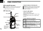 Предварительный просмотр 6 страницы Icom dPMR446/PMR446 Instruction Manual