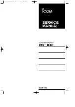 Icom DS-100 Service Manual preview