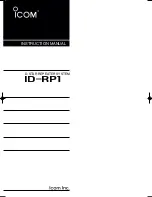 Preview for 1 page of Icom EX-2659 Instruction Manual