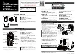 Preview for 1 page of Icom F2000T 84 USA Instructions