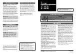 Preview for 5 page of Icom F52D Instructions Manual