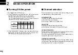 Preview for 10 page of Icom F6220D 16 USA Instruction Manual